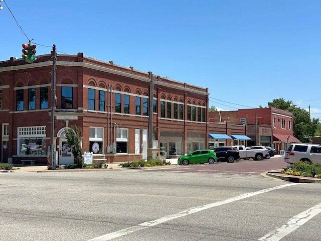 Downtown Collinsville, OK, along the historic Main Street district